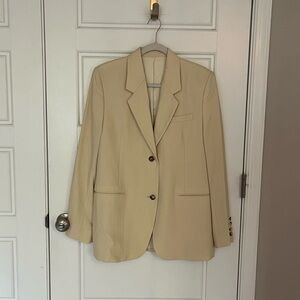 SALE NWOT Toteme Cream Blazer | 36